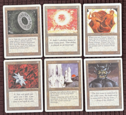 1994 Magic The Gathering Revised Lot of 36 Cards HP-LP Cruisade, Sol Ring +More! - Image 4