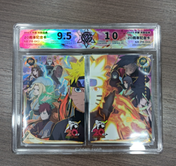 CCG KAYOU Official Naruto 20th anniversary Card NR-PR-043&044 Uzumaki Naruto - Image 1