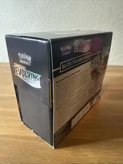 Pokemon Evolving Skies Empty ETB Box With Accessories, Dice, Card Sleeves - Image 3