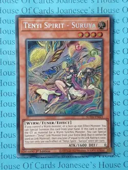 SUDA-EN021 Tenyi Spirit - Suruya Secret Rare Yu-Gi-Oh Card 1st Edition New - Image 1