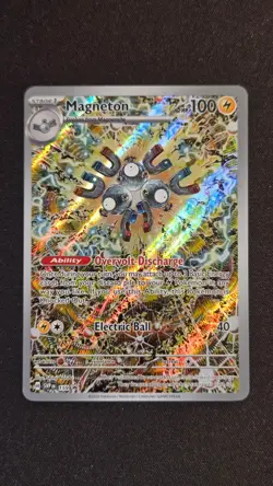 Pokemon TCG Magneton 159 Sv: Scarlet & Violet Promo Cards Holo NM - Image 1