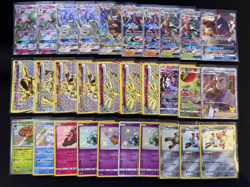 Lot of 150 Pokemon Cards V/VMAX/EX/Full Art/GX/Trainer/Holos Modern Collection - Image 2