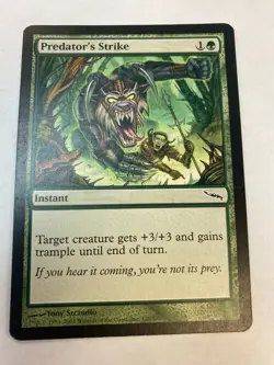 Predator's Strike - Magic the Gathering MTG Mirrodin Single Card - Image 1