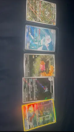 Pokemon TCG 5 Card Illustration Rare/Promo Lot - Image 1