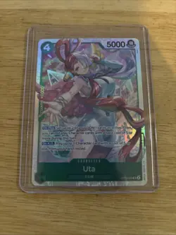 Uta (SR) OP13-023 One Piece Card Carrying On His Will English - Image 3