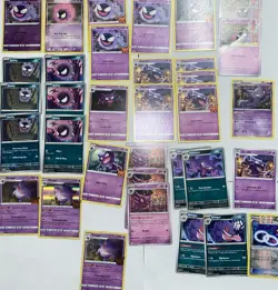Gastly Haunter Gengar Pokemon Card Lot Tcg Holo - Image 1