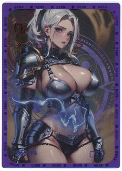 ?BIKINI WARRIOR - Goddess Story Anime Waifu Trading Card - BEAUTY KILL - HR-14 - Image 1