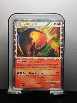 Typhlosion Prime HGSS09 Ultra Rare Black Star Promo 2010 Pokemon Card LP - Image 1