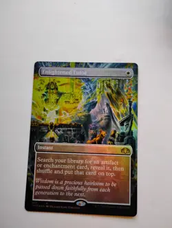 Enlightened Tutor (Borderless) Dominaria Remastered Foil - Image 1