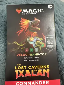 MTG Lost Caverns of Ixalan - Veloci-Ramp-Tor Commander Deck | Precon | Magic - Image 1