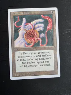 MTG Magic The Gathering Nevinyrral's Disk Revised Edition Regular - Image 1