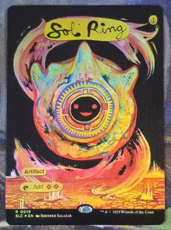 1x FOIL Sol Ring MTG Encyclopedia Of Magic Secret Lair NM - Image 1