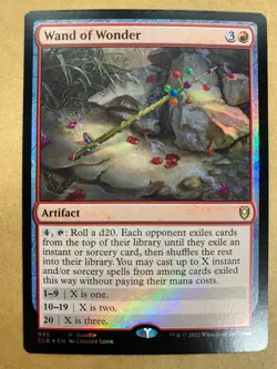 MTG 1x FOIL Wand of Wonder 935 Battle for Baldur's Gate Magic Gathering x1 NM - Image 1