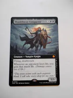 Bloodthirsty Conqueror (Extended Art) Foundations Regular - Image 1