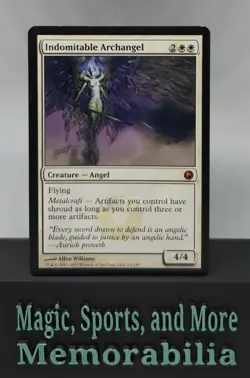 MTG Indomitable Archangel Scars of Mirrodin Mythic Magic The Gathering LP - Image 1