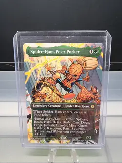 Magic the Gathering - Marve's Spider-Man - Spider-Ham, Peter Porker - borderless - Image 1