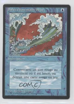 Blue Elemental Blast French Black Border Magic: Revised Edition 1994 - Image 1