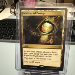 Marvel Spider-Man Mutliversal Passage 180 Magic The Gathering multiverse passage - Image 1