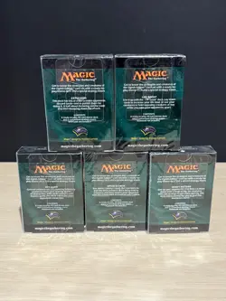 LOT x 5 MAGIC THE GATHERING MTG 8TH EDITION SEALED ADVANCED LEVEL THEME DECKS - Image 2
