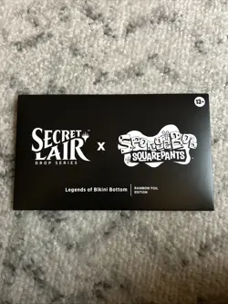 MTG Secret Lair SpongeBob SquarePants Legends of Bikini Bottom Foil In-hand - Image 1