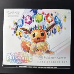 Pokemon Prismatic Evolutions Pokemon Center ETB Elite Trainer Sealed READ/PHOTOS - Image 1