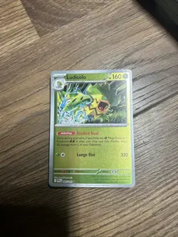 Ludicolo 007/094 Reverse Holo - Pokemon Phantasmal Flames NM IN HAND - Image 1