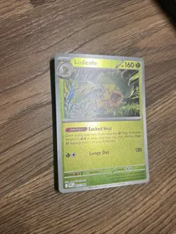 Ludicolo 007/094 Reverse Holo - Pokemon Phantasmal Flames NM IN HAND - Image 2