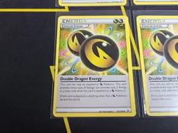 Pokemon TCG Playset Lot (4) - Double Dragon Energy 97/108 LP (Roaring Skies) - Image 2