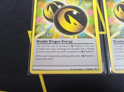 Pokemon TCG Playset Lot (4) - Double Dragon Energy 97/108 LP (Roaring Skies) - Image 4