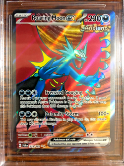 Roaring Moon EX Ultra Rare #229 - BGS NM-MT+ 8.5 - SV Paradox Rift - Pokemon TCG - Image 2