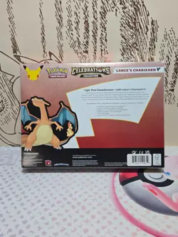 Pokemon TCG Celebrations Collection Lance's Charizard V Box, Factory Sealed 820650101625 - Image 2