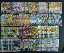 100 Lot Vmax Vstar RRR Pokemon Chinese Eevee Umbreon Charizard Rayquaza #1 -MM - Image 1