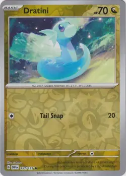 🔥Pokemon - Dratini - Reverse Holo - 157/197 - Obsidian Flames - (NM)🔥 - Image 1
