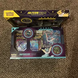 Pokemon Eeveelution Vmax Premium Collection Vaporeon Flareon Jolteon Set of 3 - Image 5