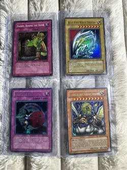 Vintage 4 card yu-gi-oh lot Varying Condition. - Image 2