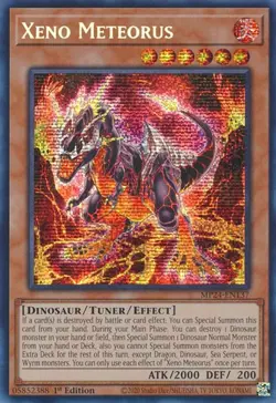 Yugioh! Xeno Meteorus - MP24-EN137 - Prismatic Secret Rare - 1st Edition Near Mi - Image 1