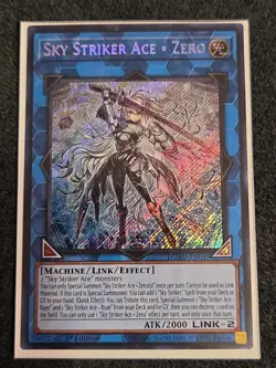 Yugioh Sky Striker Ace = Zero DUAD-EN049 1st Edition Secret Rare NM - Image 1