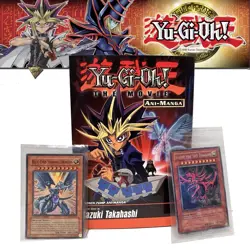 Yu-gi-Oh! The Movie Manga w Slifer The Sky Dragon YMA-EN001 Secret Rare Promo - Image 1