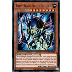 Toon Black Luster Soldier Yu-Gi-Oh! TOCH-EN001 Ultra Rare - Image 1