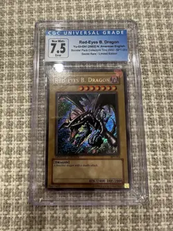 Yu-Gi-Oh TCG Red-Eyes Black Dragon Limited Edition BPT-005 Collector's Tin Error - Image 1