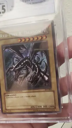 Yu-Gi-Oh TCG Red-Eyes Black Dragon Limited Edition BPT-005 Collector's Tin Error - Image 2