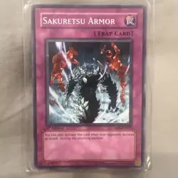 1 x Sakuretsu Armor - SD8-EN034 - Common - 1st Edition Near Mint, English - Image 1