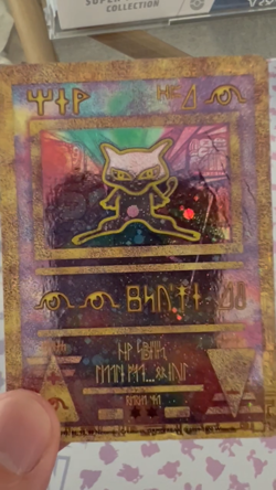 Pokemon TCG Ancient Mew Promo Card 1999-2000 Wizards Heavily Played HP - Image 2