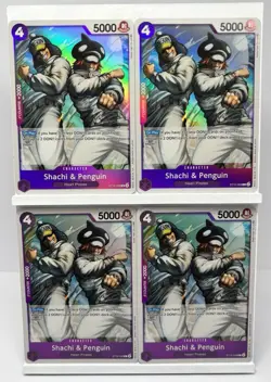 Shachi & Penguin ST10-008 Ultra Deck: The Three Captains Foil X4 Cards - Image 1