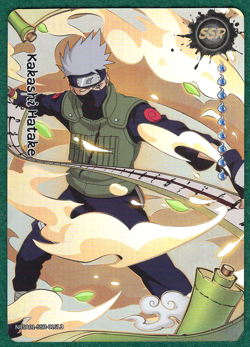 Kakashi Hatake (English) - NRSA01-SSR-016L3 - Naruto Kayou Card - Image 2