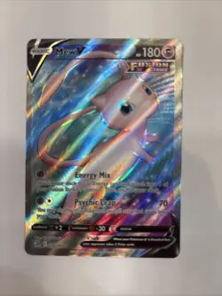 Pokemon TCG Mew v Alternate Full Art Holo Rare Card 250/264 - Image 3