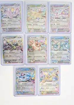 Pokemon Prismatic Eeveelutions Double Rare Ex Lot - 8 Card Lot - NM - SHIPS FAST - Image 3