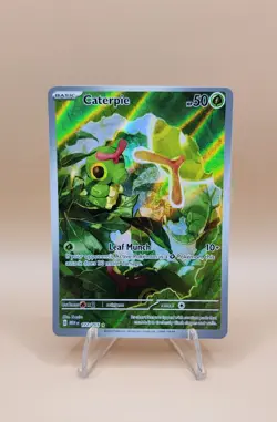 Caterpie 172/165 Sv: Scarlet & Violet 151 Holo Pokemon Card Near Mint - Image 1