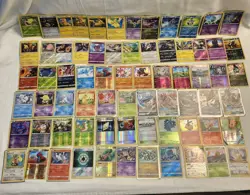 Pokemon TCG assorted card Lot Holo Reverse Pikachu Vintage 90's Mixed Collection - Image 1
