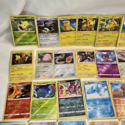 Pokemon TCG assorted card Lot Holo Reverse Pikachu Vintage 90's Mixed Collection - Image 3